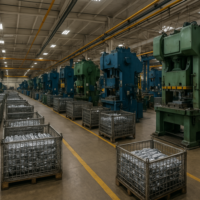 Estampación Industrial Piezas Metálicas en Frío en Alicante